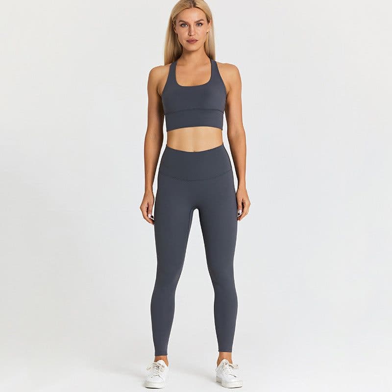 image-European & American Yoga Pants - Breathable & Quick-Drying Tights for Women, Peach