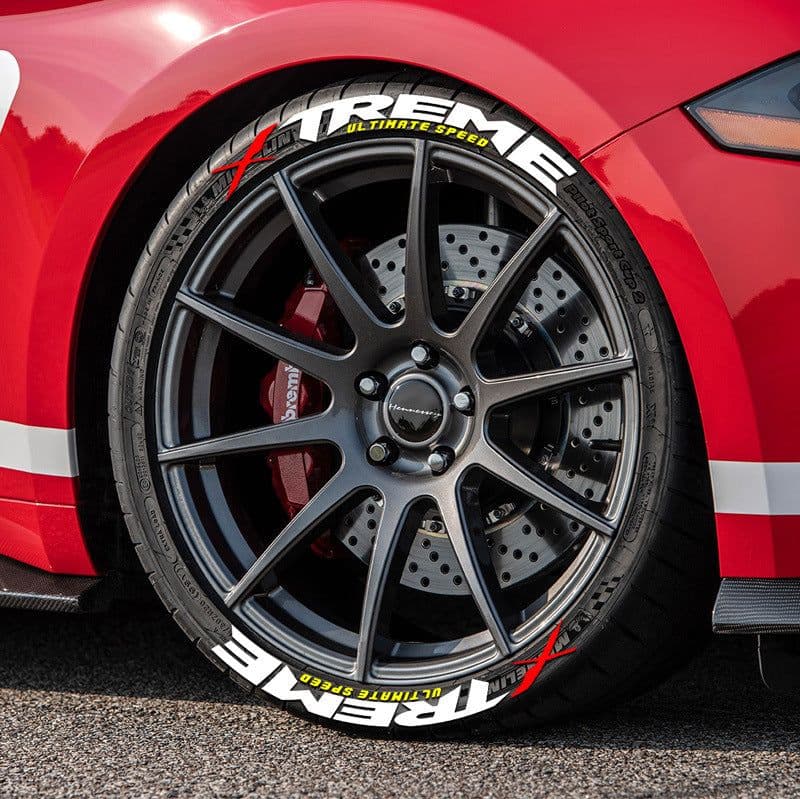 image-XTREME Car Tire Sticker 3D PVC - 1.25"