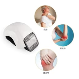 image-Foreign trade electric heating knee pads knee joint physiotherapy massager red light kneading hot compress old cold leg massager
