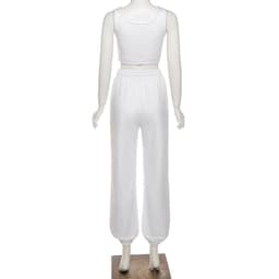 image-2023 Brown Two-Piece Women's Casual Trouser Suit - Summer 2021