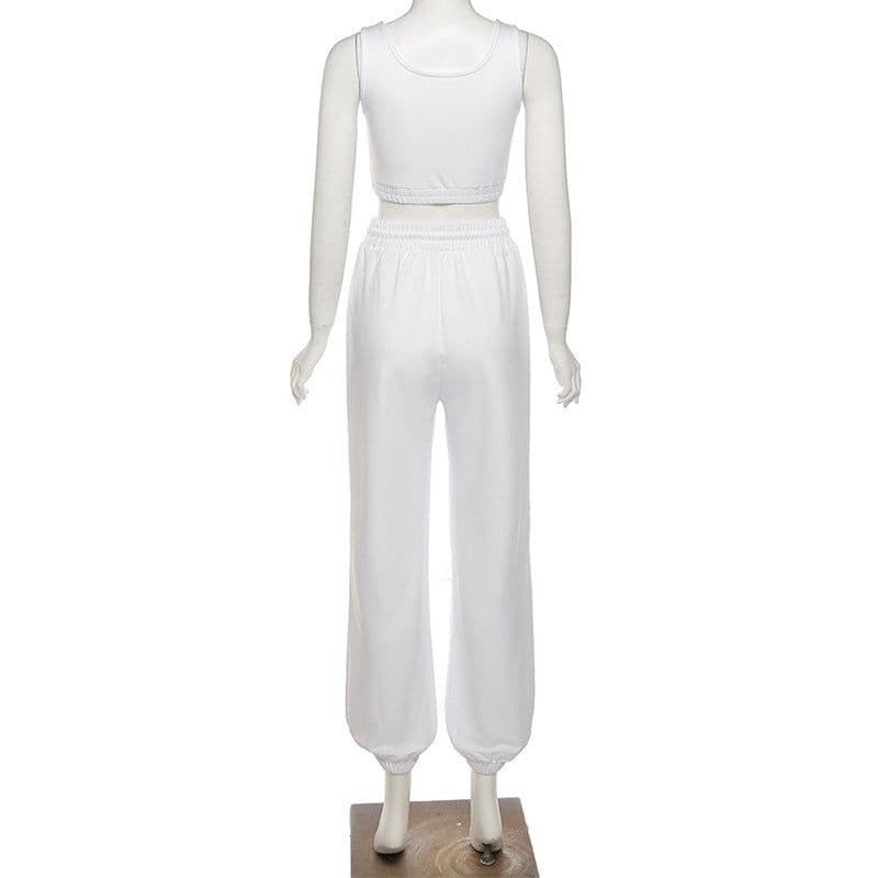 image-2023 Brown Two-Piece Women's Casual Trouser Suit - Summer 2021