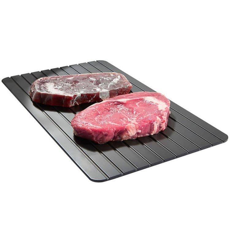 image-Aluminum Thawing Plate for Meat - Fast Defrost