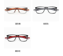 image-Sports glasses men's playing basketball anti-slip anti-sweat anti-blue light flat mirror can be equipped with myopia glasses frame frame wholesale