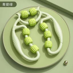 image-Roller Massager Muscle Relaxation Wheel - Green 12