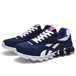 image-Miyuki Sports Shoes - White Red Stripe Running Casual