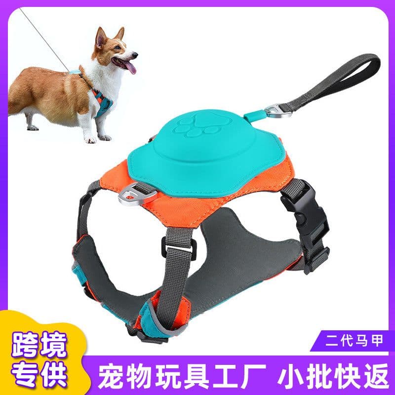 image-Dog Chest Harness Retractable Leash - Large
