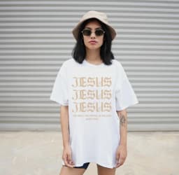 image-Cross-border foreign trade summer new letter printing short-sleeved T-shirt Men's loose shoulder casual round neck short-sleeved T-shirt