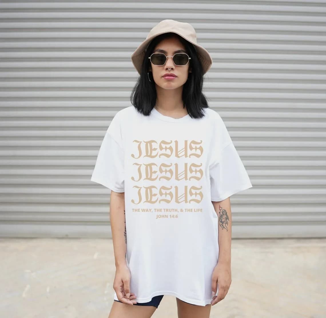 image-Cross-border foreign trade summer new letter printing short-sleeved T-shirt Men's loose shoulder casual round neck short-sleeved T-shirt