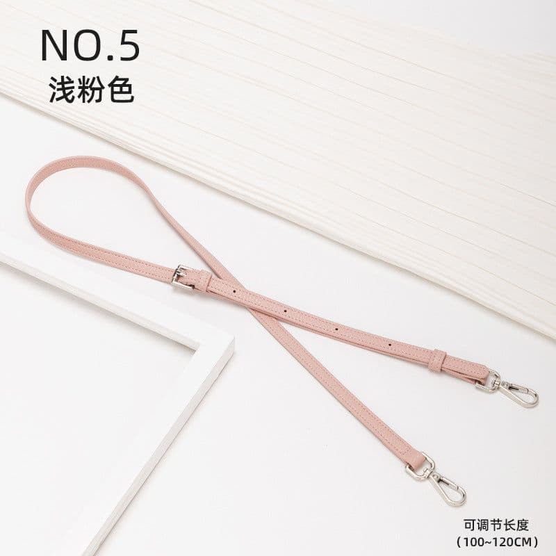 image-Longchamp Mini Bag Strap - Cognac Brown Leather