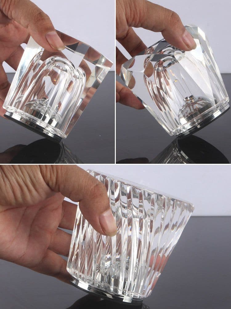 image-Diamond Crystal Desk Lamp - 3-Speed Dimming