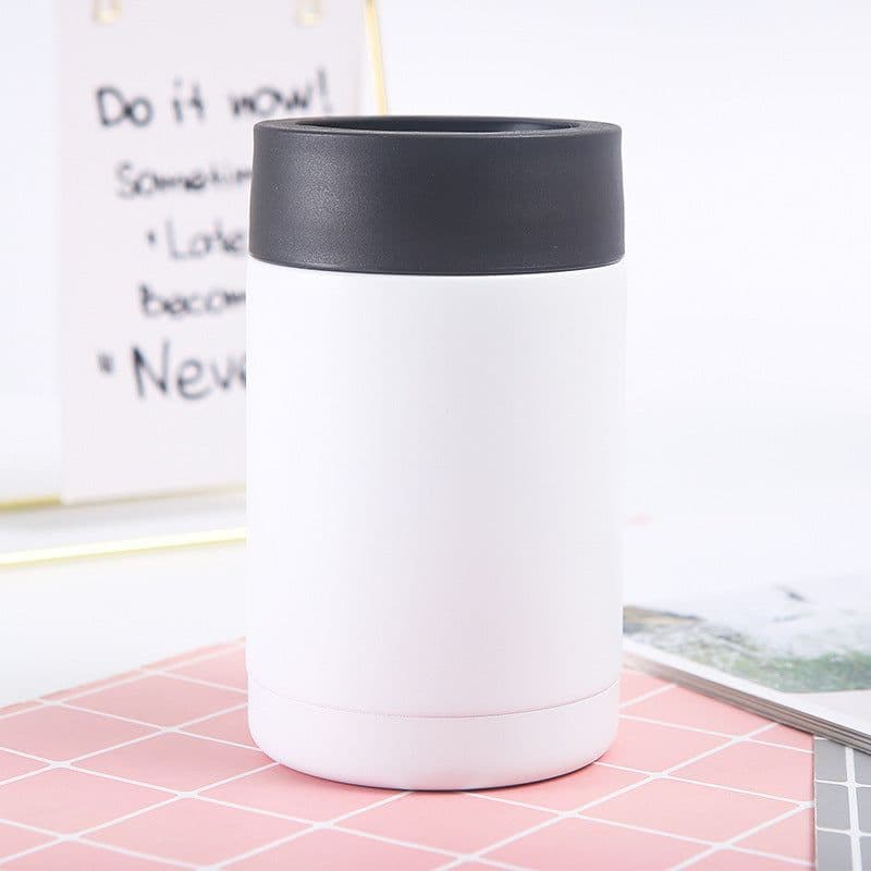 image-12oz Stainless Steel Insulated Cup - White