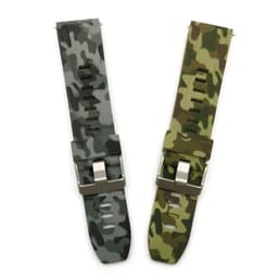 image-Xingfa Quick Release Switch Earrings 18 20 22 24mm Multicolor Camouflage Sports Waterproof Silicone Watch Strap