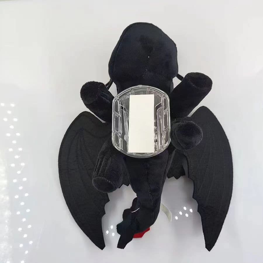 image-Toothless car roof plush toy suction cup