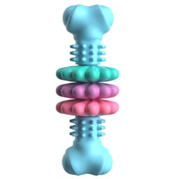 image-Pet Toy Dog Chew TPR Bone - Bite Resistant