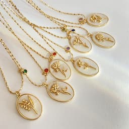 image-December Flower Necklace - Sunflower Copper Clavicle Chain 21-50cm