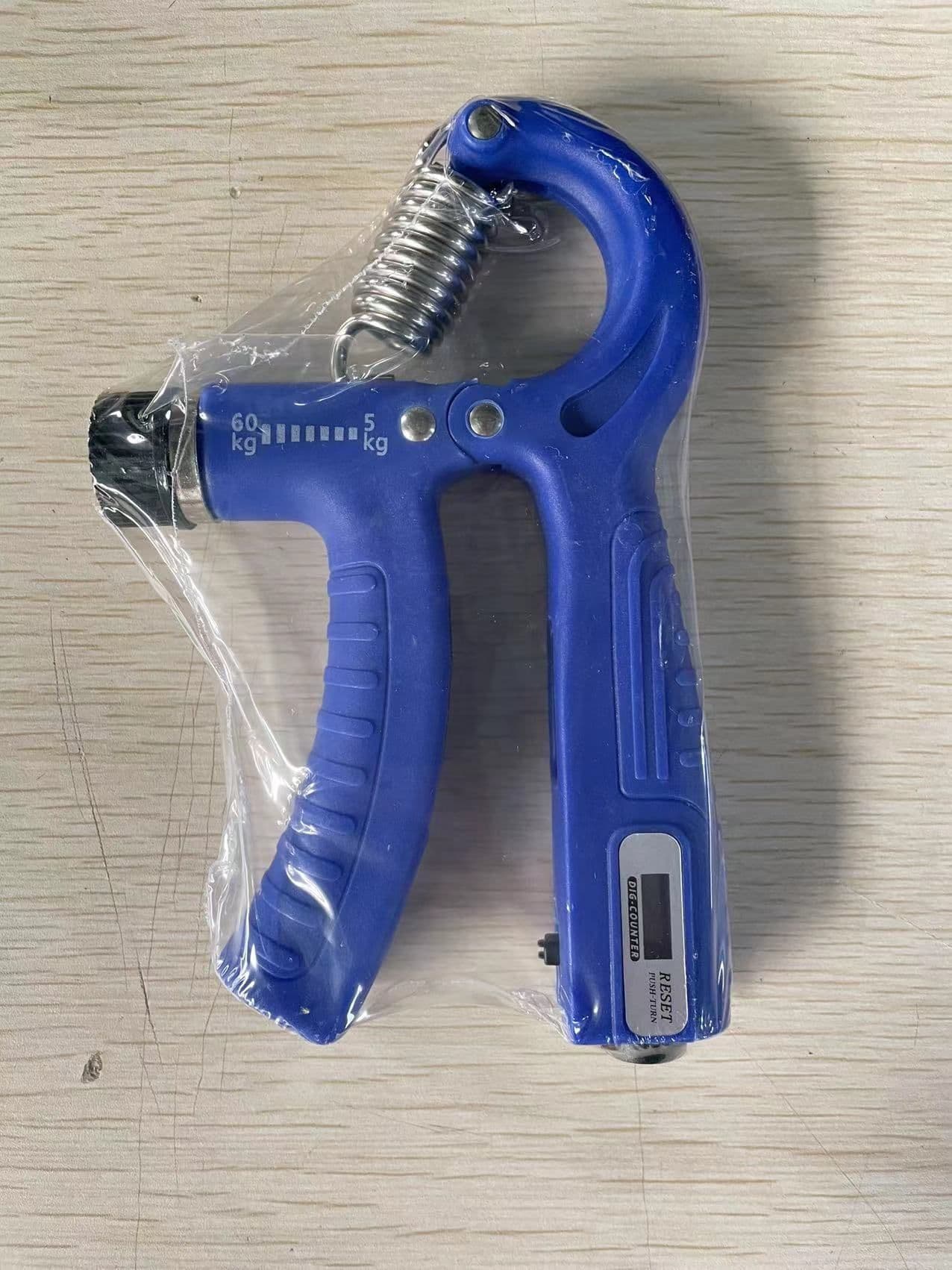 image-Adjustable Counting Grip Wholesale Hand Training Arm Strength Portable Wrist Strength Rehabilitation Training Strength