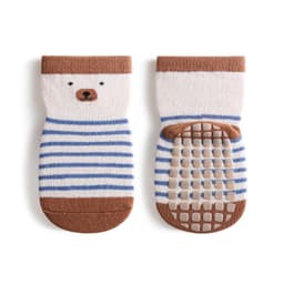image-Baby socks spring and autumn thin section 1-3 years old indoor non-slip socks 12 months baby toddler socks children's floor socks