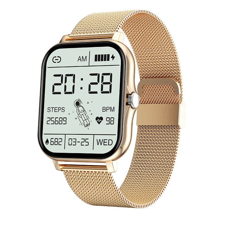 image-Y13 Smart Watch Sports Bracelet - Powder Steel