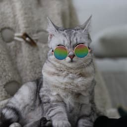 image-Pet Glasses Cat Supplies Creative Trend Dog Pet Supplies Novelty Funny Cat Sunglasses Spot Wholesale