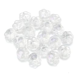 image-Glass Bear Claw Beads 20pcs - Colorful 3D Cat Claw DIY