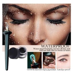 image-Easy No-Skip Eyeliner Liquid Pen Brush - Brown 50g