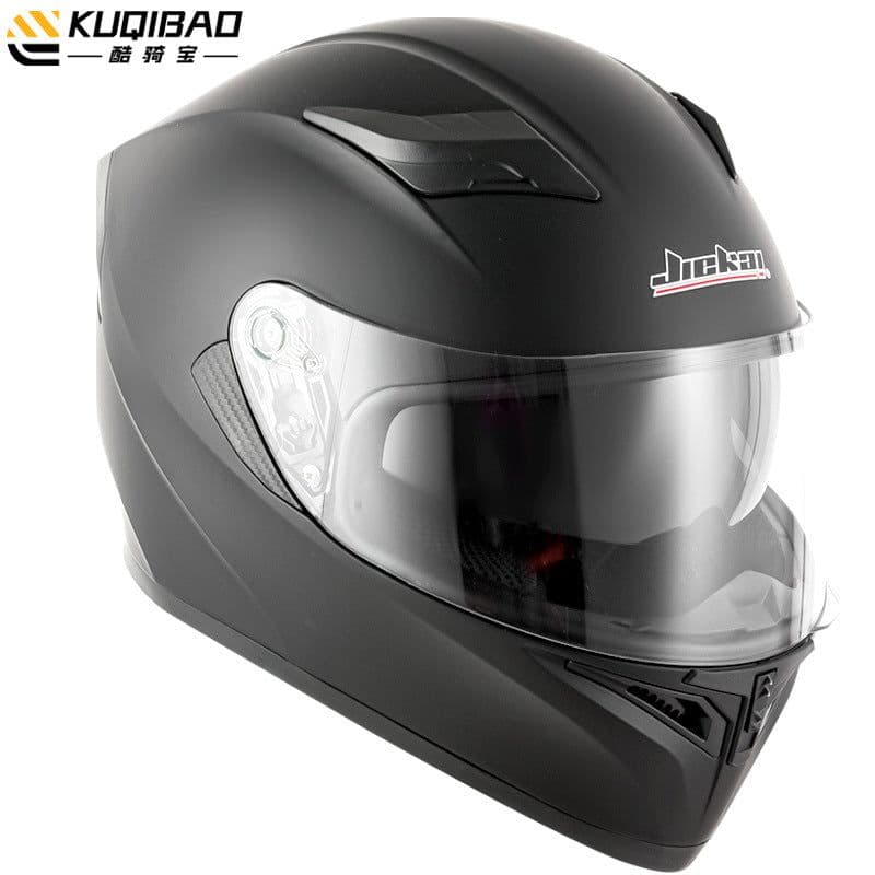 image-Coolqibao Motorcycle Full-Face Helmet Bluetooth XXL Gray