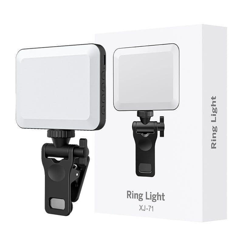 image-BOOYIIN XJ71 Selfie LED Fill Light - White, 4W, 2000mAh