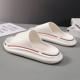 image-Fuchuan Men's Orange EVA Sandals Anti Slip Comfort 44-45