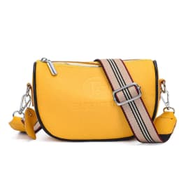 image-First-Layer Cowhide Leather Shoulder Bag - Women