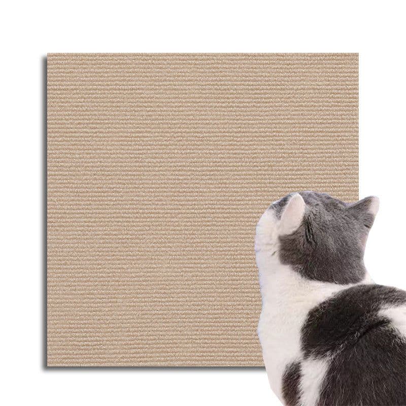 image-Cat Climbing Mat Wall Sticker - Light Gray 60cm