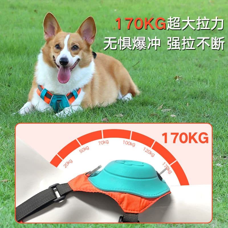 image-Dog Chest Harness Retractable Leash - Large