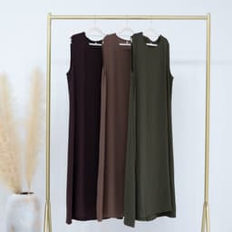 image-Loriya Vest Dress - Pink Long Sleeve S