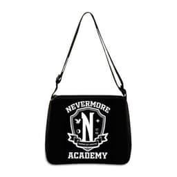 image-Cross-border Adams family Wednesday addams ladies shoulder bag niche armpit bag fashion handbag