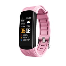 image-Oppo Apple Smart Sports Bracelet - Black Waterproof Health Monitor