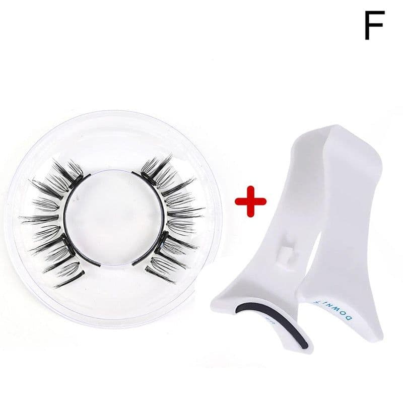 image-Magnetic False Eyelashes 6D Natural Long - Black