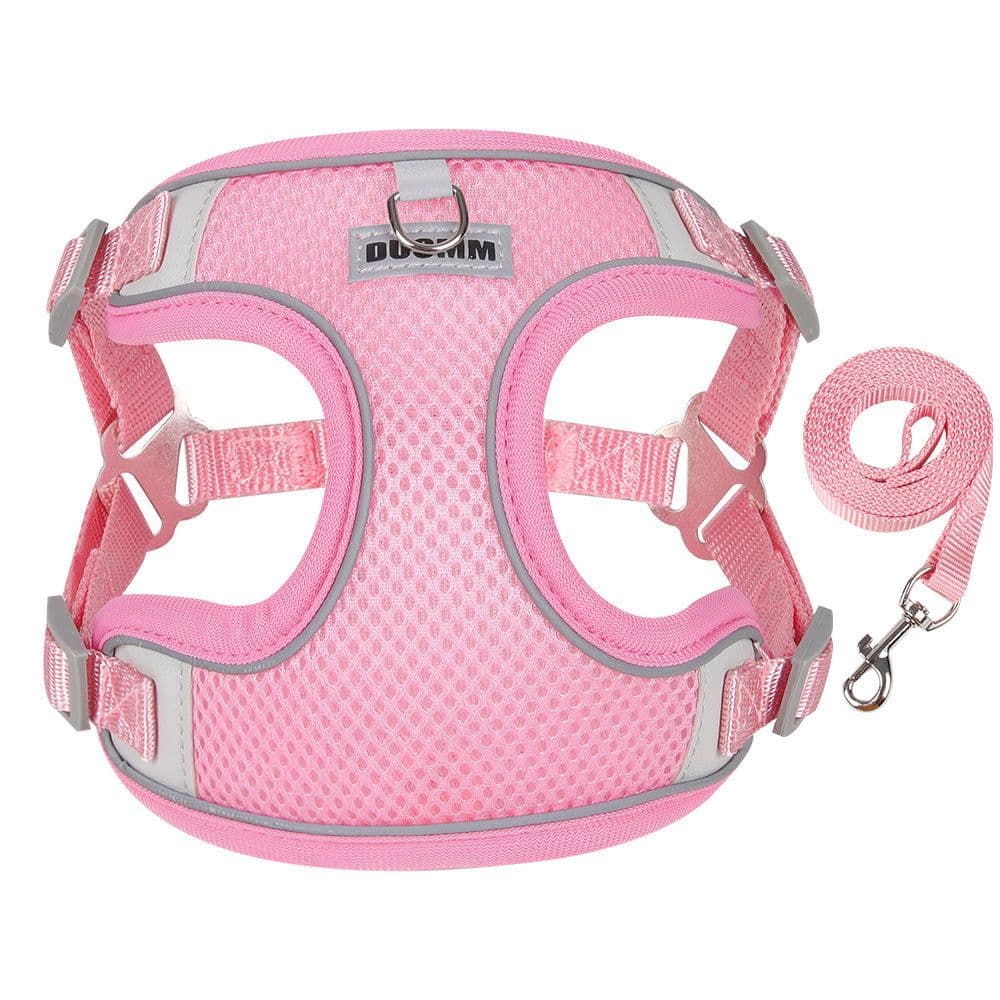 image-Pet Chest Harness Vest - Reflective Dog Leash Small