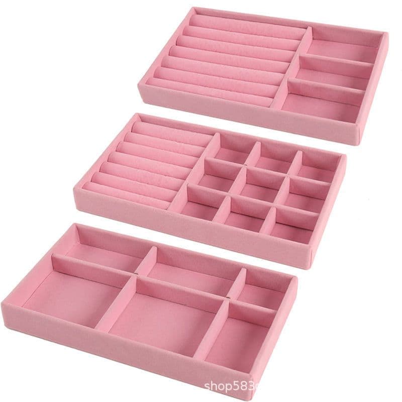 image-Jewelry Storage Tray - Desktop Organizer