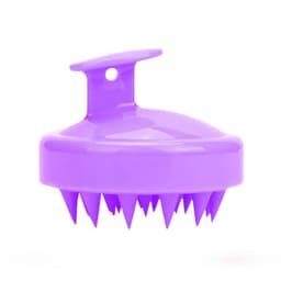 image-Platinum Fly Silicone Bath Massage Brush - Translucent Yellow