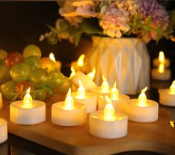 image-12-pack LED Tealight Candles