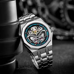 image-Genuine Royal Oak brand automatic mechanical watch (OPP packaging)