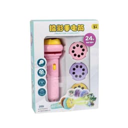image-Cartoon Children's Projection Flashlight - Glow Toy