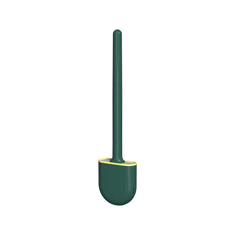 image-Toilet Brush - Silicone Head PP+TPR Mini