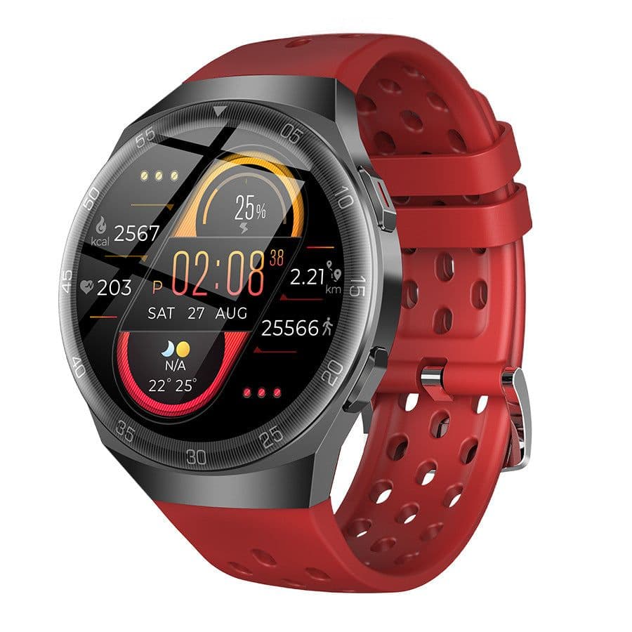 image-SENBONO MAX1 Smartwatch - Green Heart Rate Monitor