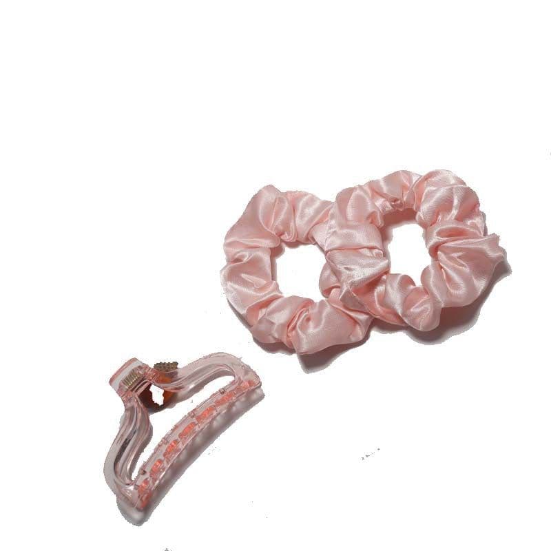 image-Foam Sponge Curling Iron Set - Pink Large Wave