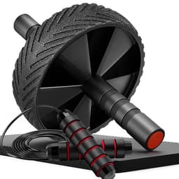 image-LEATOU Ab Wheel 7-Piece Indoor Fitness Equipment Set - LT-TZ32