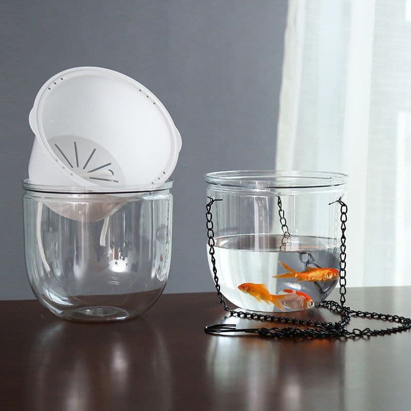 image-Hanging Flowerpot Self-Watering Plastic Pot