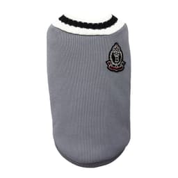 image-Pet Clothes Knitted Vest - Grey 5XL
