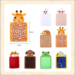 image-Huaji Sensory Pad - Rabbit 15x23cm Felt