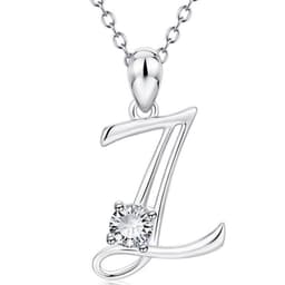 image-Baoshina Alphabet Diamond Pendant Necklace 26 Letters Jewelry Crossborder Supply