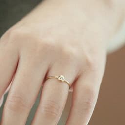 image-S925 Sterling Silver Love Ring - Open